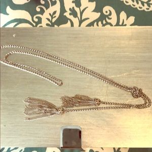 Premier jewelry silver long necklace 🌸3 for $25🌸